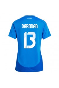 Italië Matteo Darmian #13 Voetbaltruitje Thuis tenue Dames EK 2024 Korte Mouw